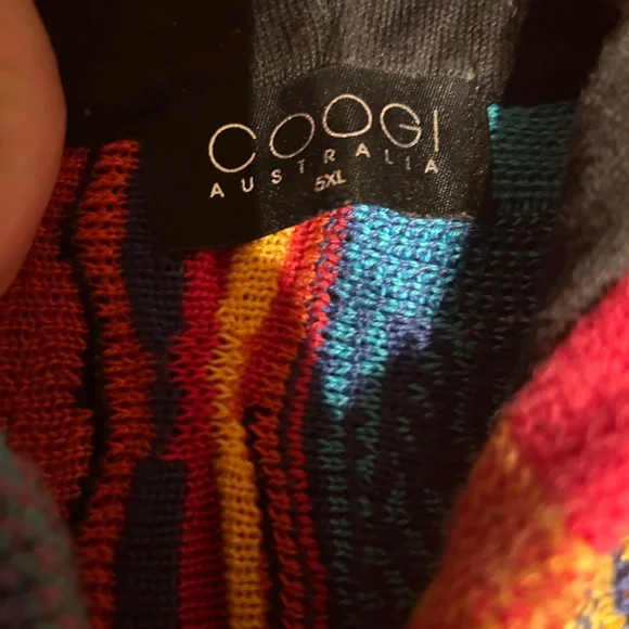 Coogi native zip up 5XL NWOT full zip - Picture 5 of 5